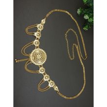 I Jewels Traditional Gold Plated Adjustable Kamarband for Women
