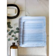 Mush Bamboo 550 GSM Hand Face Towel Sky Blue (Pack of 2)