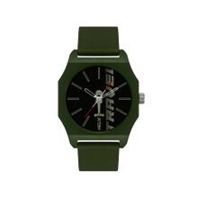Helix Men Green Strap Analog Watch Tw041Hg15 (M)