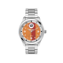 Helix Men Silver Strap Analog Watch TW043HG26 (M)