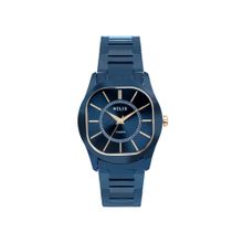 Helix Men Blue Strap Analog Watch TW067HG01T (M)