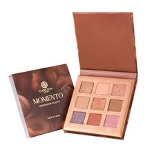 Carlton London 9 Shades Of Multicolor Eyeshadow Palette Matte Finish (Momento)