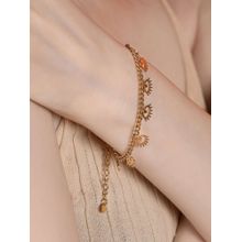 Salty Women Protective Gold Evil Eye Bracelet