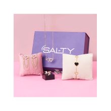 Salty Women Love Heart Jewellery Set
