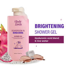 Plum BodyLovin’ Boardroom In Bora Bora Shower Gel, Hydrating & Brightening Body Wash