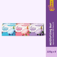 Fiama Japanese Hokkaido Milk & Berries Moisturizing Bars - Pack of 9