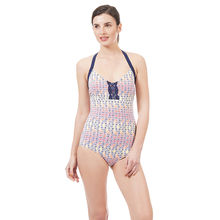 Amante Halter Neck One Piece - Multi-Color
