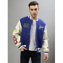 GANT Men Embroidered High Neck Full Sleeves Jacket