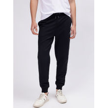 GANT Men Black Solid Regular Fit Drawstring Joggers