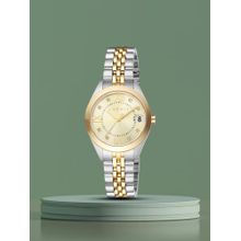 Esprit Madison Gold Champagne Dial Women Watch - ES1L295M2055 (M)