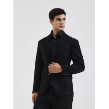 JB Studio Printed Black Blazer
