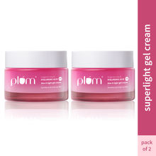 Plum 1% Hyaluronic Acid & Bulgarian Rose Gel Moisturizer- Lightweight & Hydrates - Pack Of 2
