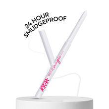 Nykaa Magic Smudgeproof Kajal Eyeliner Pencil Lasts Upto 24 Hours - White