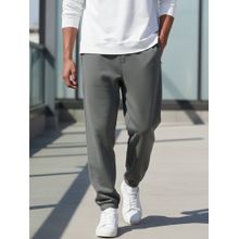Bewakoof Men's Charcoal Grey Oversized Joggers