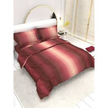 the White Moss Georgia 100% Cotton 210 TC Printed Bedsheet with 2 Pillow Covers (King)