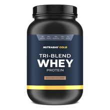 Nutrabay Gold Tri-blend Whey Protein - Rich Chocolate Creme