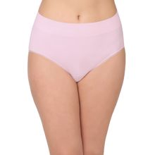 Wacoal Feeling Flexible Mid Waist Medium Coverage Solid Brief Panty Pink