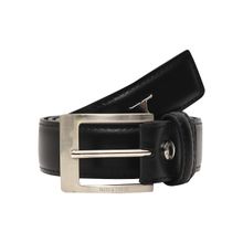 Bulchee Premium Mens Genuine Leather Belt Casual Jeans Black Bisg2105B