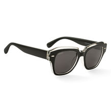 PERKEY Unisex Square UV Protected Polarized Black Sunglasses - PRKY004-C2 (51)