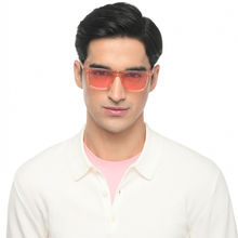 Vincent Chase Pink Transparent Rectangle Square Polarized Sunglasses in Bloom VC S16661-C3