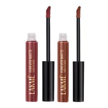 Lakme Forever Matte Nude Dream + Nude Twist Liquid Lip Color Dream Combo