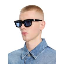 OFF-WHITE Acetate Black Square Sunglass with removable Lens for Unisex-Ow9000104550 (55)