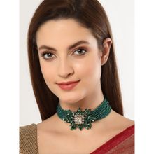 Bijoux by Priya Chandna Noor Emeralrd Choker