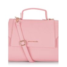 Pierre Cardin Bags Pink Solid Satchel Handbag