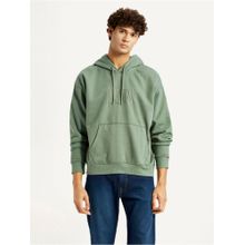 Levi's Men's Brand Logo Sage Hooded Sweatshirt