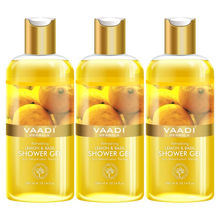 Vaadi Herbals Refreshing Lemon & Basil Shower Gel (Pack of 3)