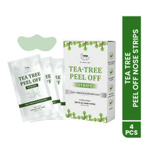 TNW The Natural Wash Tea Tree Peel Off Nose Strips for Whiteheads and Blackheads - (4 Pcs)
