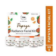 TNW -The Natural Wash Papaya Facial Kit with Papaya and Jojoba Oil For Glowing Skin