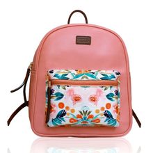 Fizza Floral Orange Backpack