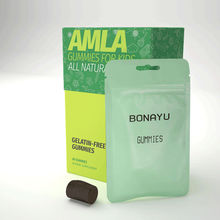 Bonayu All Natural Amla Gummies For Kids, Gelatin Free