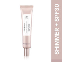 Thank You Farmer Korean Shimmer Sunscreen Essence SPF30 PA++ - with Niacinamide, Blurs Blemishes