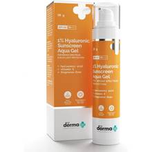 The Derma Co 1% Hyaluronic Sunscreen Gel SPF 50 PA++++