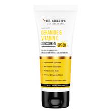 Dr. Sheth's Ceramide & Vitamin C Sunscreen SPF 50+ PA+++
