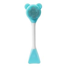 Matra Silicone Face Scrubber Dual Side Manual Face Cleansing Brush And Face Mask Applicator