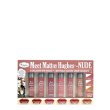 theBalm Meet Matte Hughes Nude Set of 6 Mini Long-Lasting Liquid Lipsticks(6Pcs)