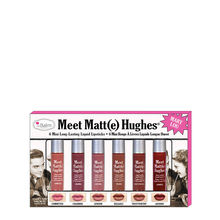 theBalm Meet Matt(e) Hughes 6 Mini Long-lasting Liquid Lipsticks (vol. 13)