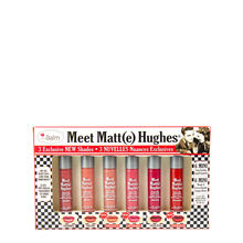 theBalm Meet Matt(e) Hughes 6 Mini Long-lasting Liquid Lipsticks (vol. 14)