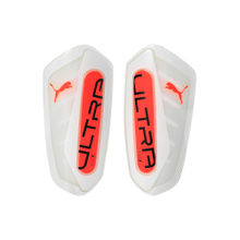 Puma White Ultra Flex Football Sleeves Unisex Shinguards