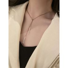 Yellow Chimes Rose Gold-Plated Stainless Steel Pendant With Chain