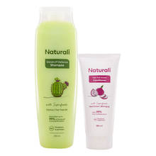 Naturali Dandruff Defence Shampoo + Naturali Hairfall Arrest Conditioner