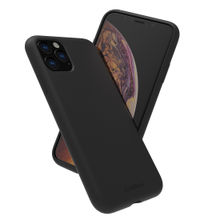 Stuffcool Silo Soft & Smooth Slimmest Back Case Cover For Apple Iphone 11 Pro 5.8 - Black
