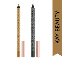 Kay Beauty Cocktail Hour Combo - Gel Eye Pencils In Gold & Olive