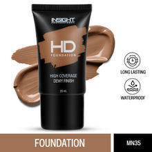 Insight Cosmetics Hd Foundation, Dewy Weightless Finish, Waterproof & Long Wear - Mn 35