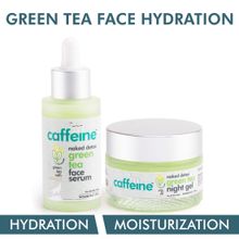 MCaffeine Green Tea Face Hydration Kit for Dull Skin