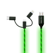 Macmerise Illume Green - 3 In 1 LED Cables