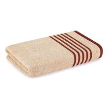 Layers Basics 100% Cotton 380 GSM Bath Towel Irish Cream (L)
